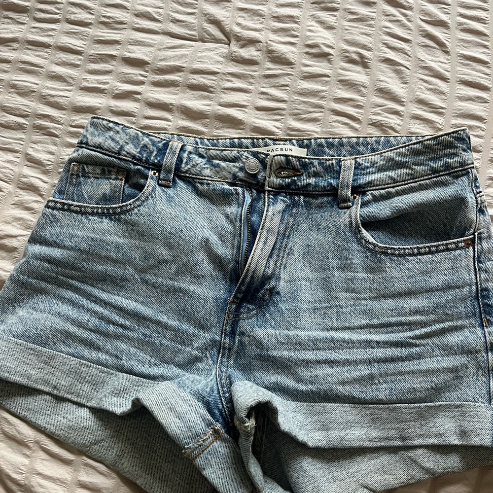 Women's Blue Denim Shorts